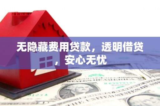 温岭无隐藏费用贷款，透明借贷，安心无忧