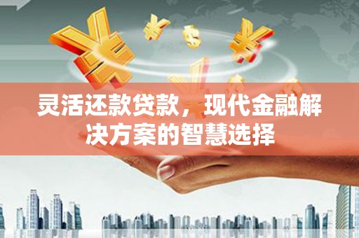 镇远灵活还款贷款，现代金融解决方案的智慧选择