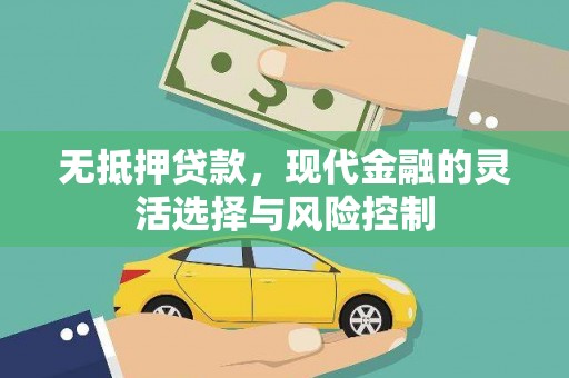 依兰无抵押贷款，现代金融的灵活选择与风险控制