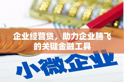 福州企业经营贷，助力企业腾飞的关键金融工具