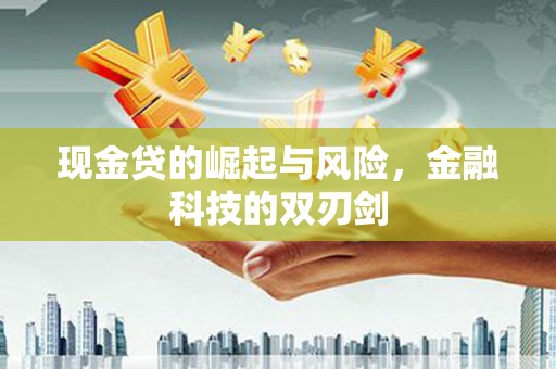 廉江现金贷的崛起与风险，金融科技的双刃剑