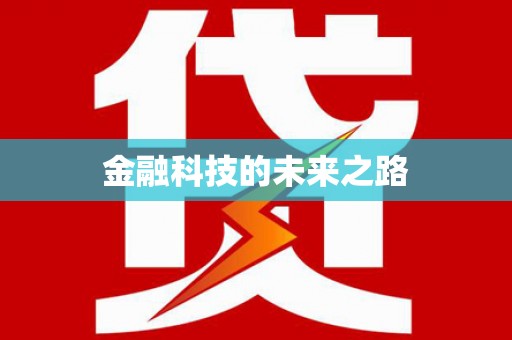 芦淞金融科技的未来之路
