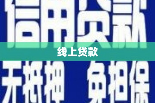 庆元线上贷款