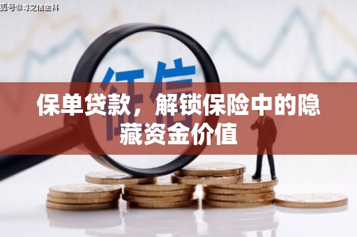 唐县保单贷款，解锁保险中的隐藏资金价值