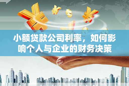 兴隆小额贷款公司利率，如何影响个人与企业的财务决策