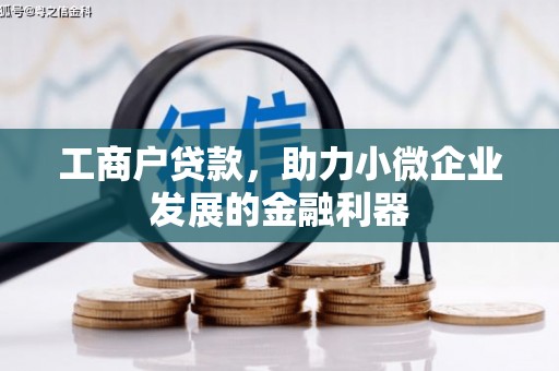 北塔工商户贷款，助力小微企业发展的金融利器