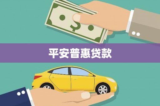 奎文平安普惠贷款