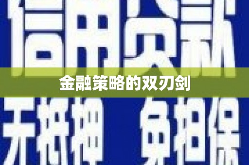 大武金融策略的双刃剑